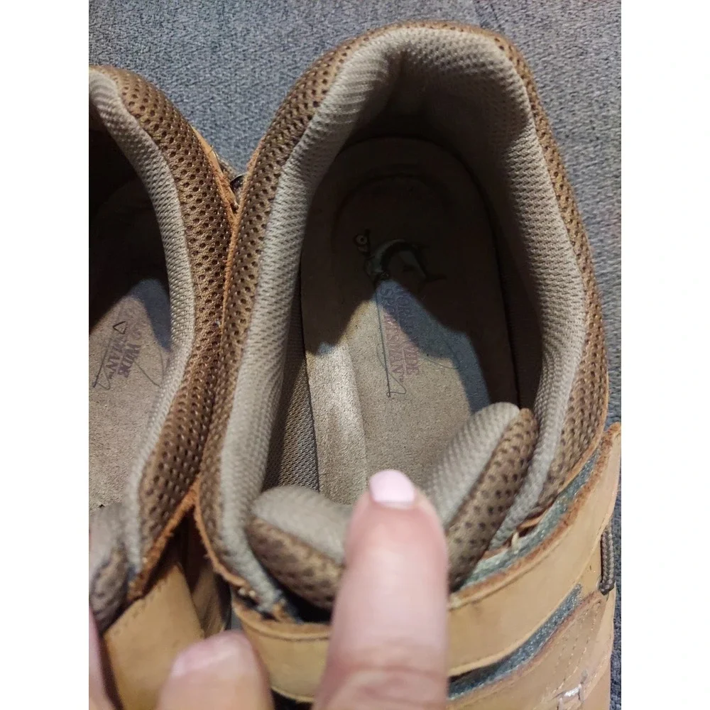World Wide‎ Sportsman Men's13W Blue Water Two Strap Walnut Tan Outdoors Shoes 🎣